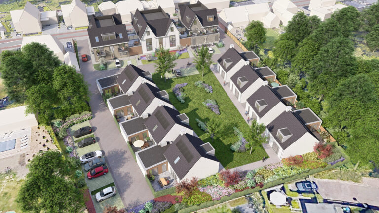 Vogelvlucht Hof van Blom Veldhoven