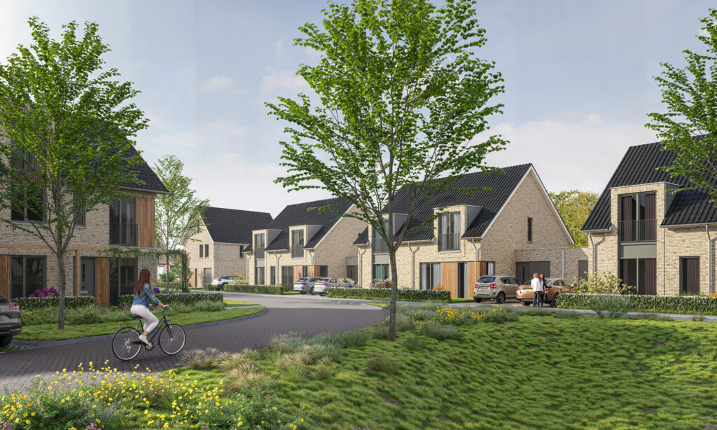 Straatbeeld LLB tweekappers