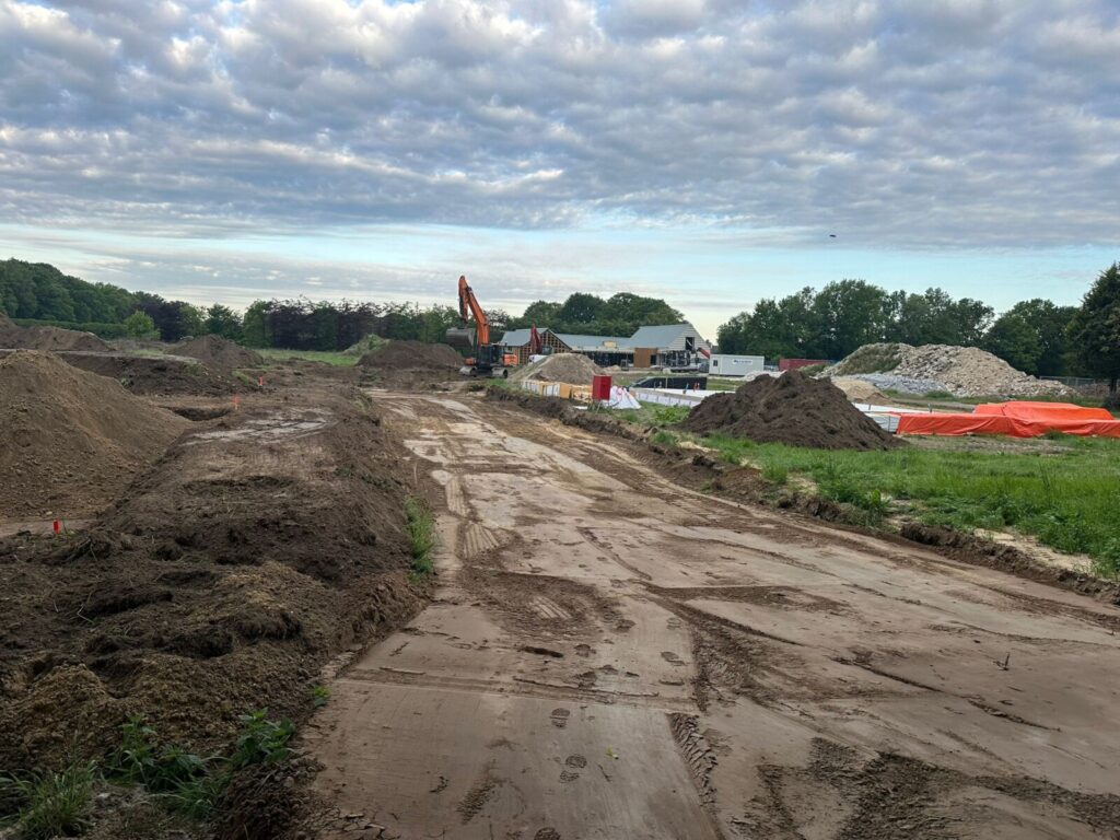 overzicht bouwwerkzaamheden Heibloem Eersel mei 25