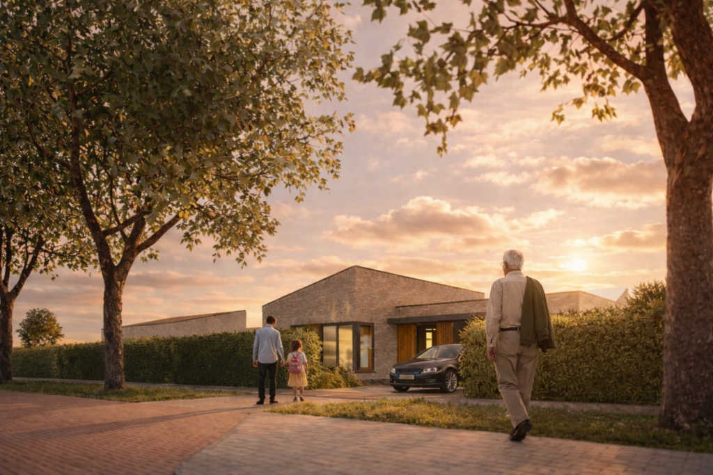 Straatbeeld bwnr 2 Dreef Eersel