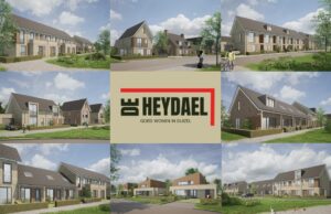 Voorlopige collage woningtypes De Heydael