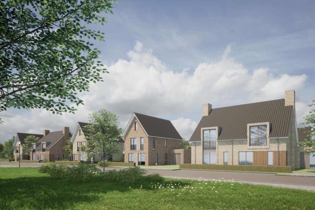 Voorlopige impressie won Meerstraat