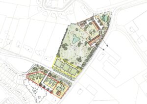 Voorlopige situatie Schandeloseweg Velden