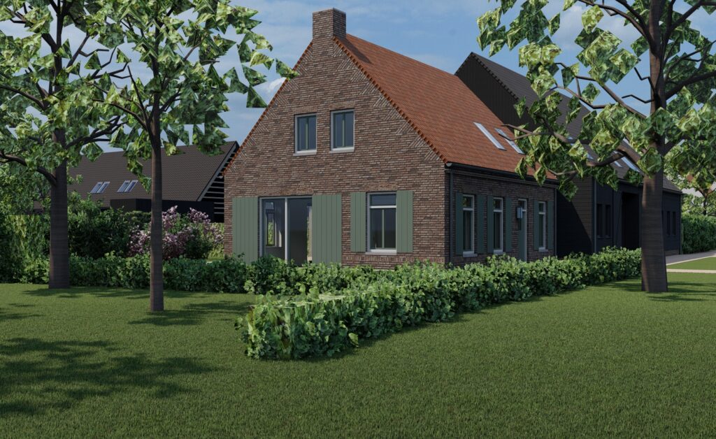 voorlopige impressie rij- en hoek Sneidershuukske